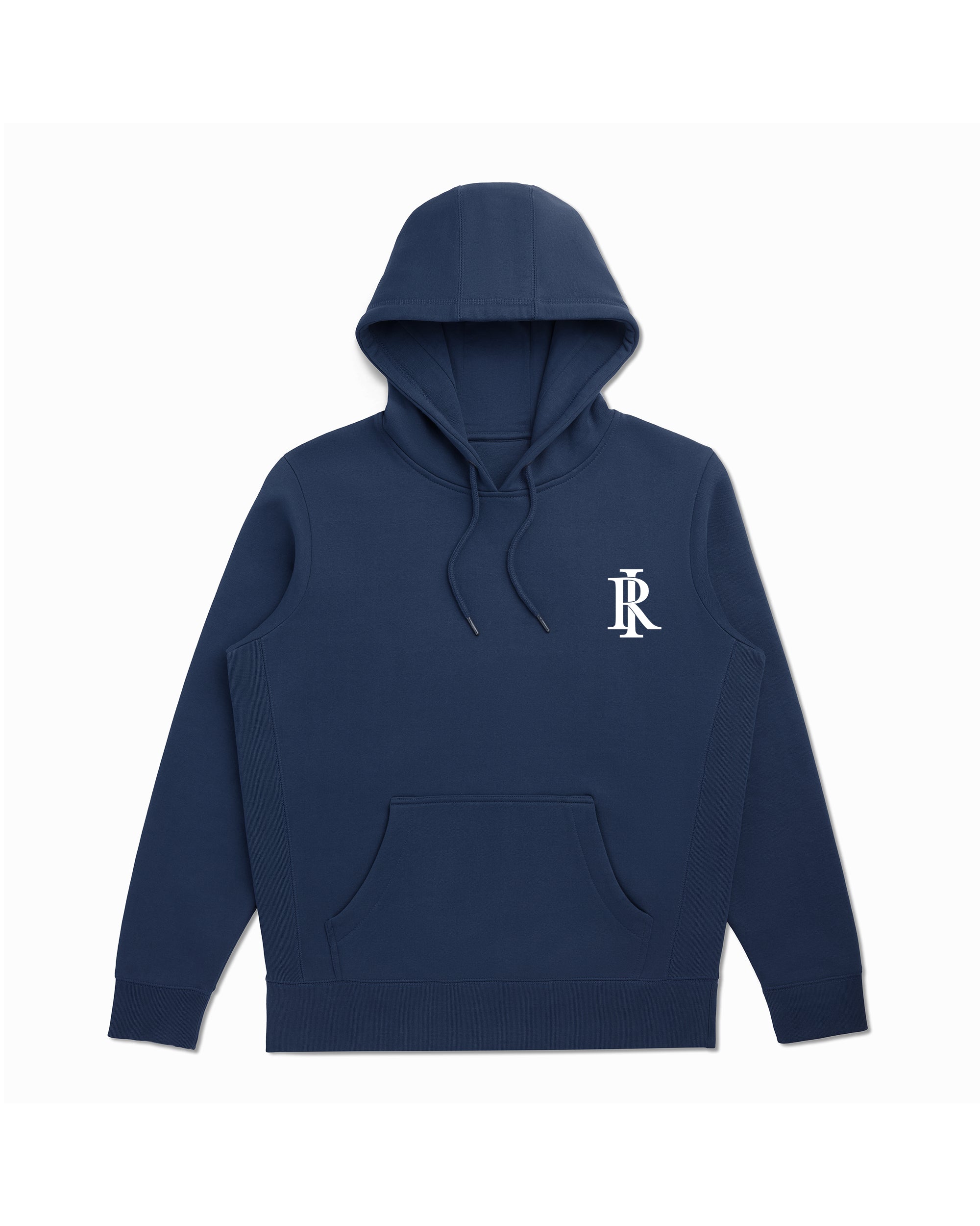 Monogram Hoodie - Navy