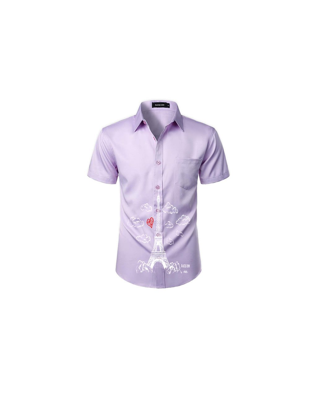 Racks Tower Casual Shirt - Lavender