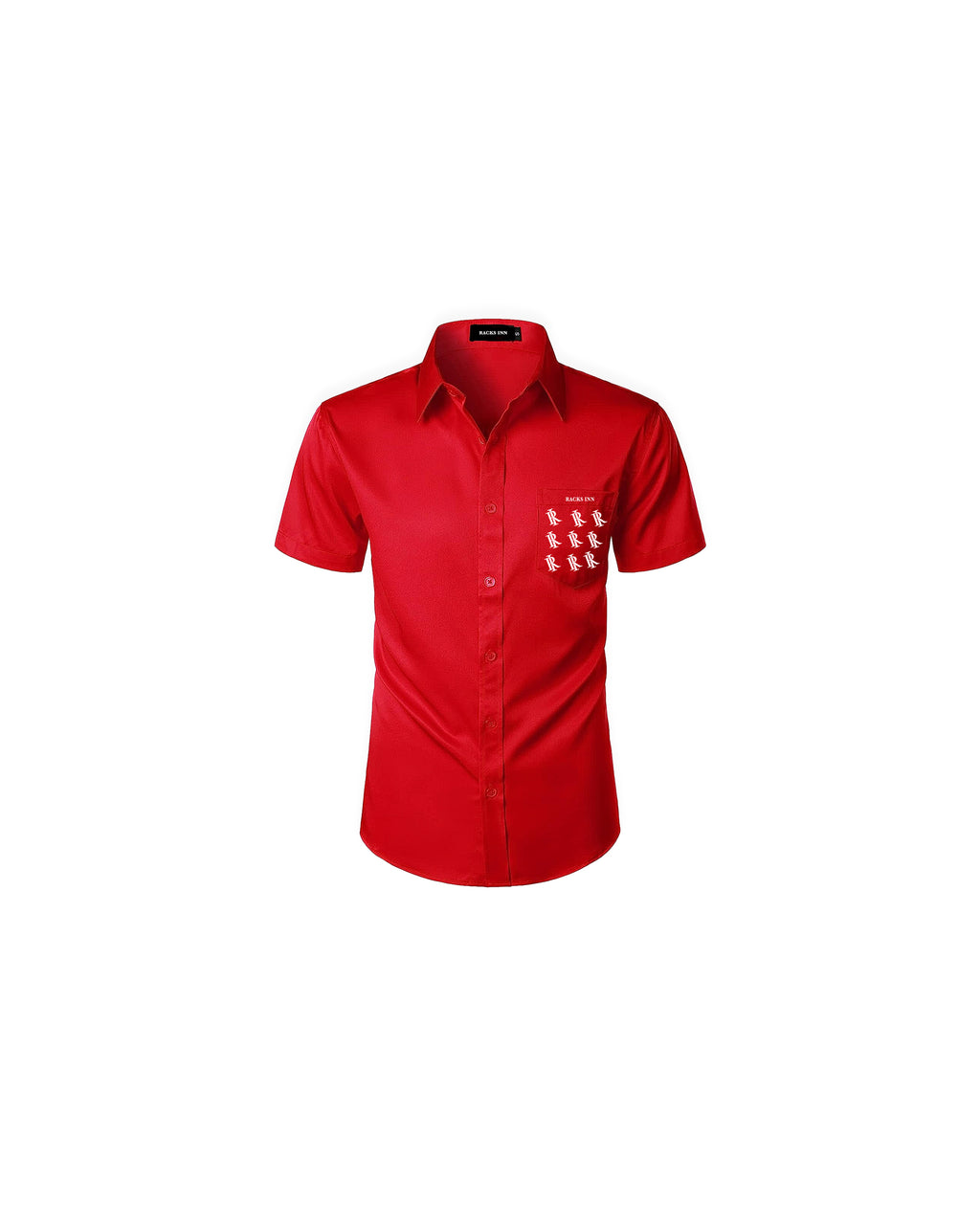 Monogram Graphic Casual Shirt - Red