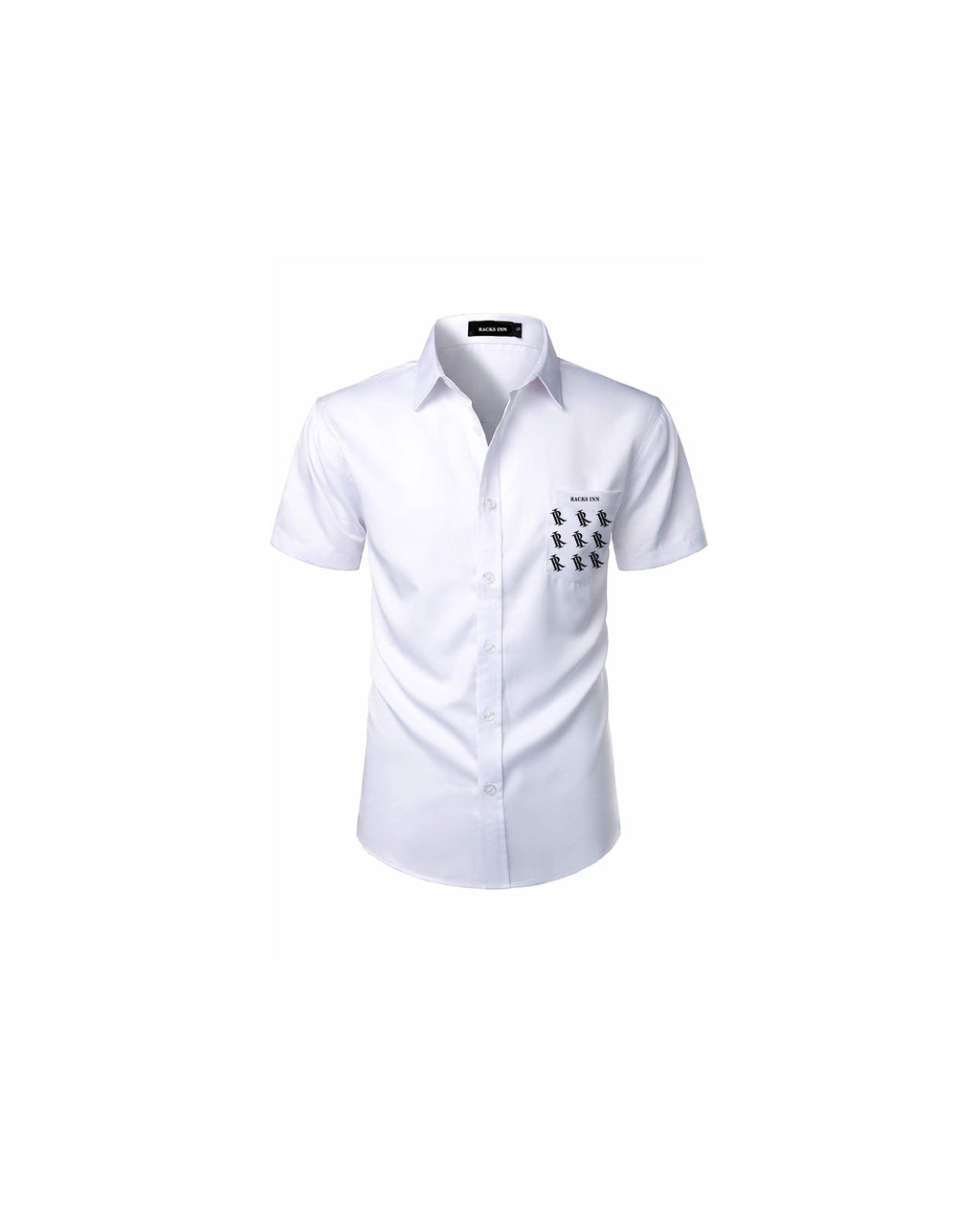 Monogram Graphic Casual Shirt - White