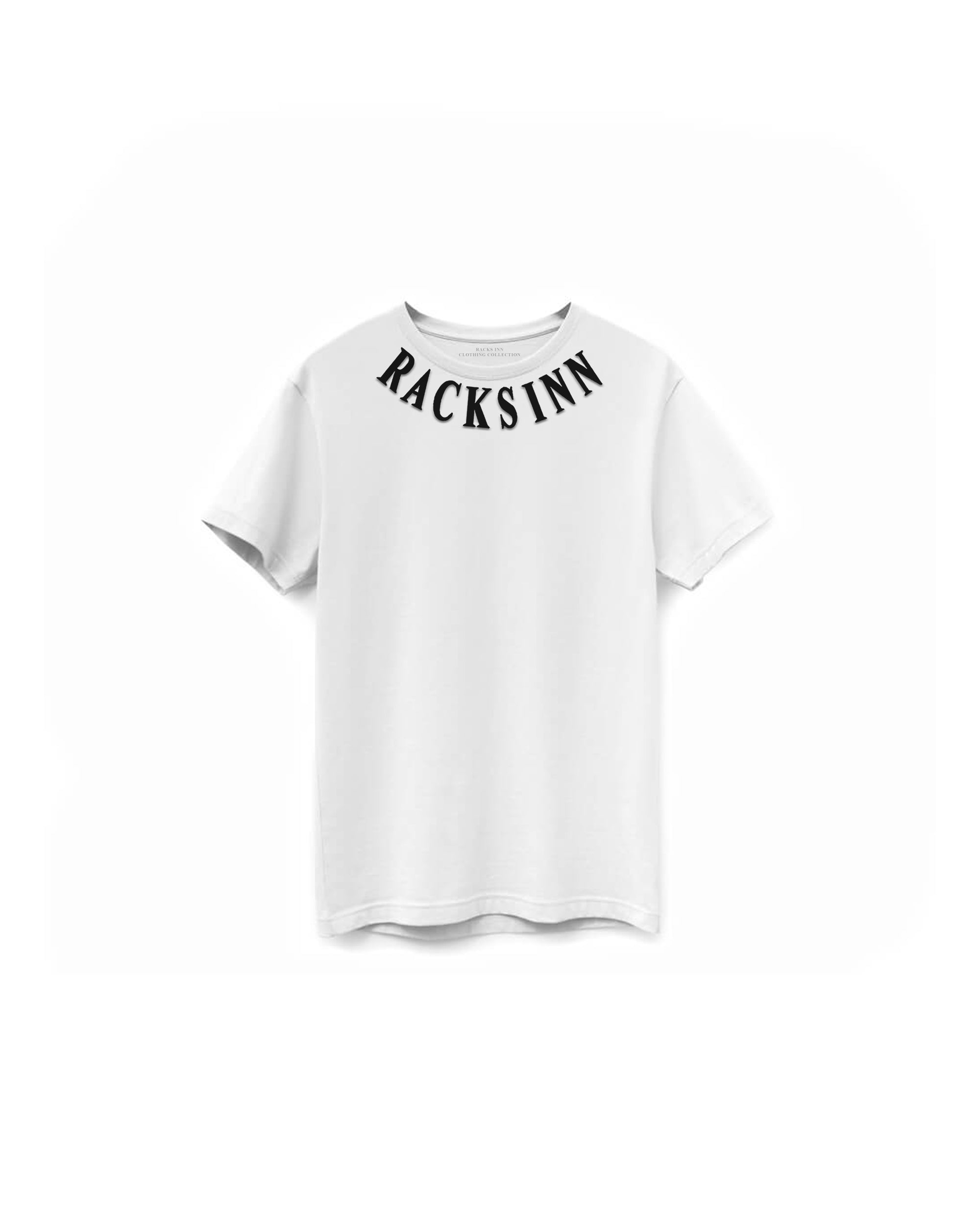 Racks Collar T-Shirt - White