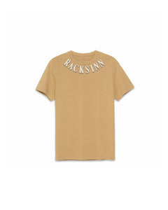 Racks Collar T-Shirt - Dust Tan