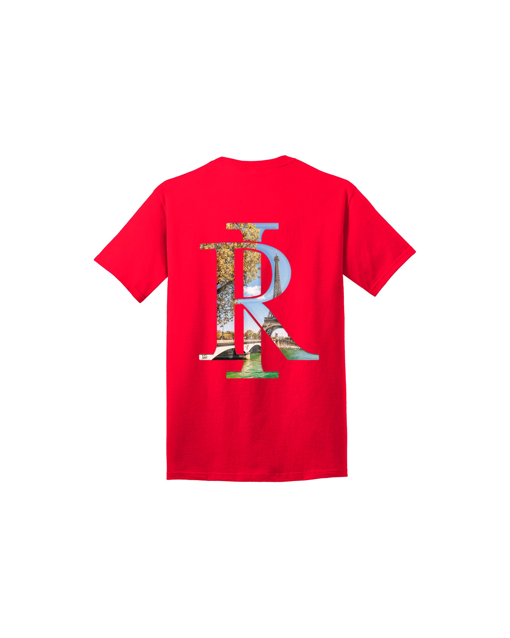 Racks Collar T-Shirt - Red