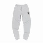 Monogram Joggers - Heather Grey