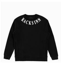 Racks Collar Crewneck - Black