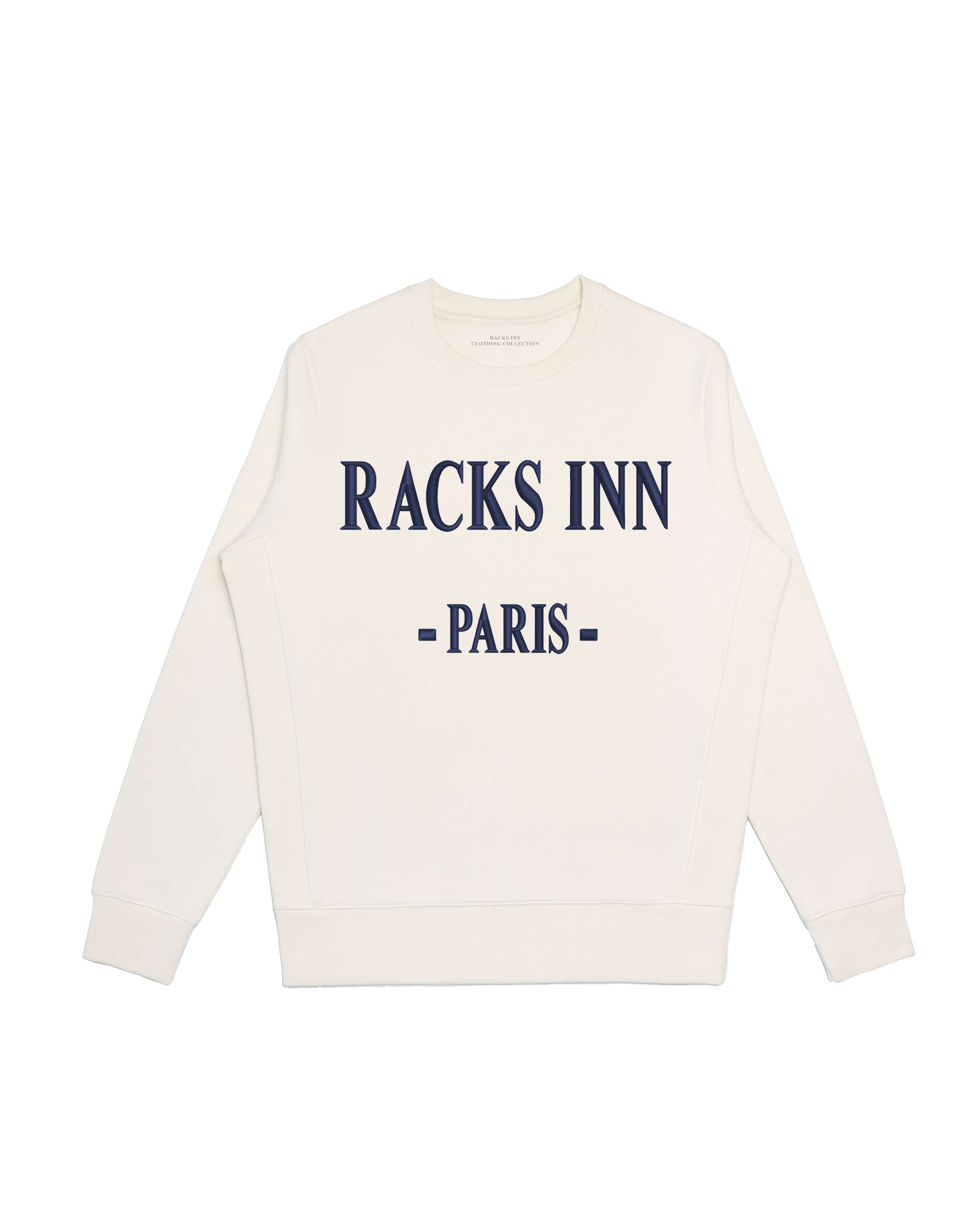 Signature Paris Crewneck - Cream