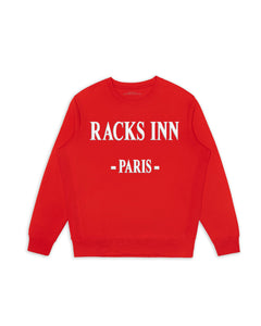 Signature Paris Crewneck - Red