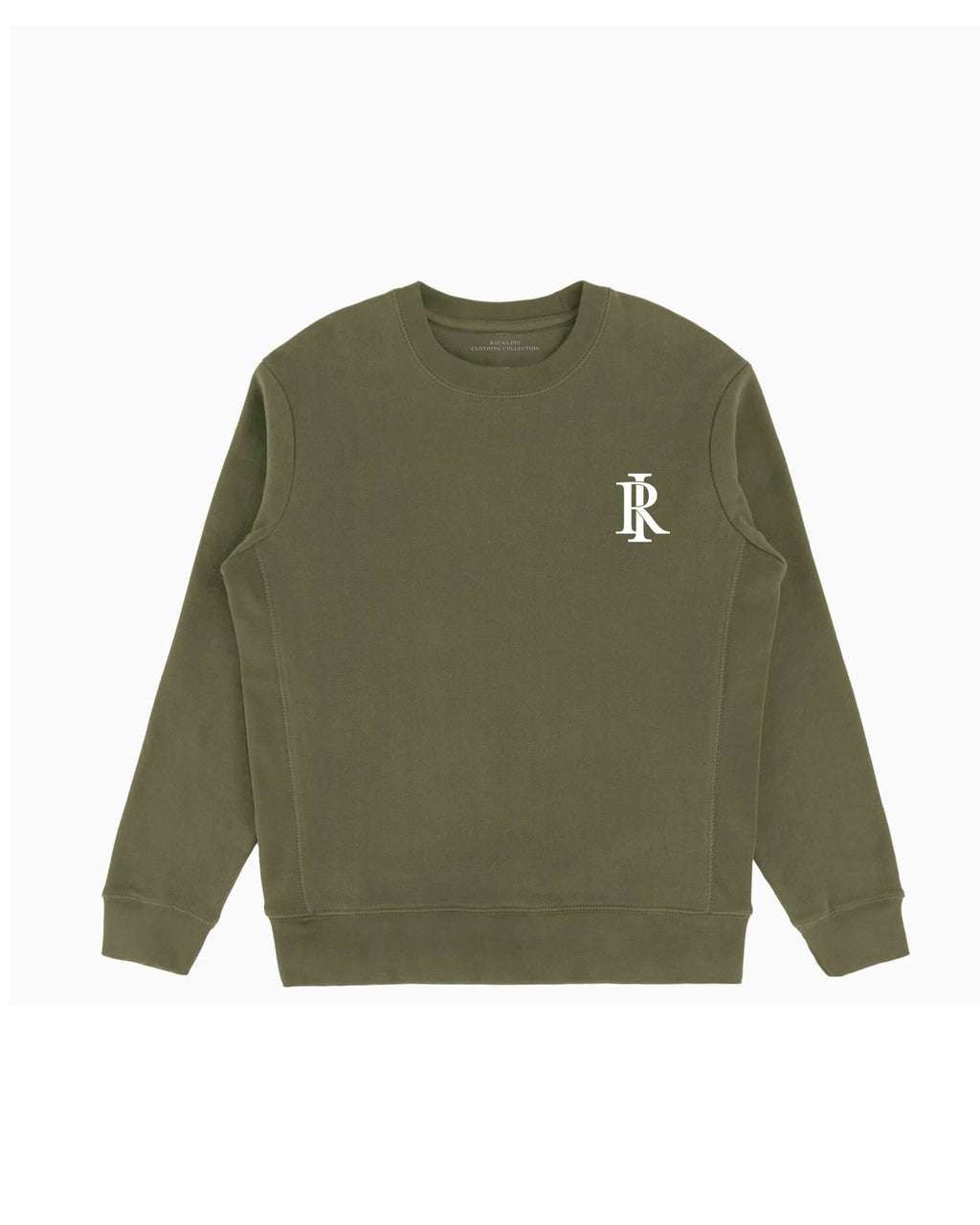 Monogram Crewneck - Olive