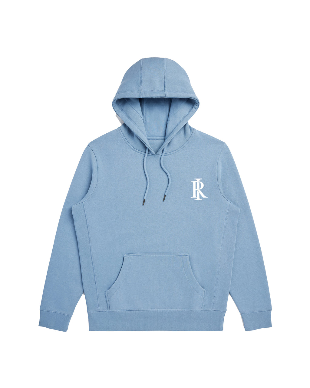 Monogram Hoodie - Cloudy Blue