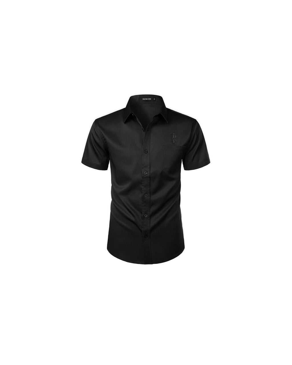 Monogram Casual Shirt - All Black