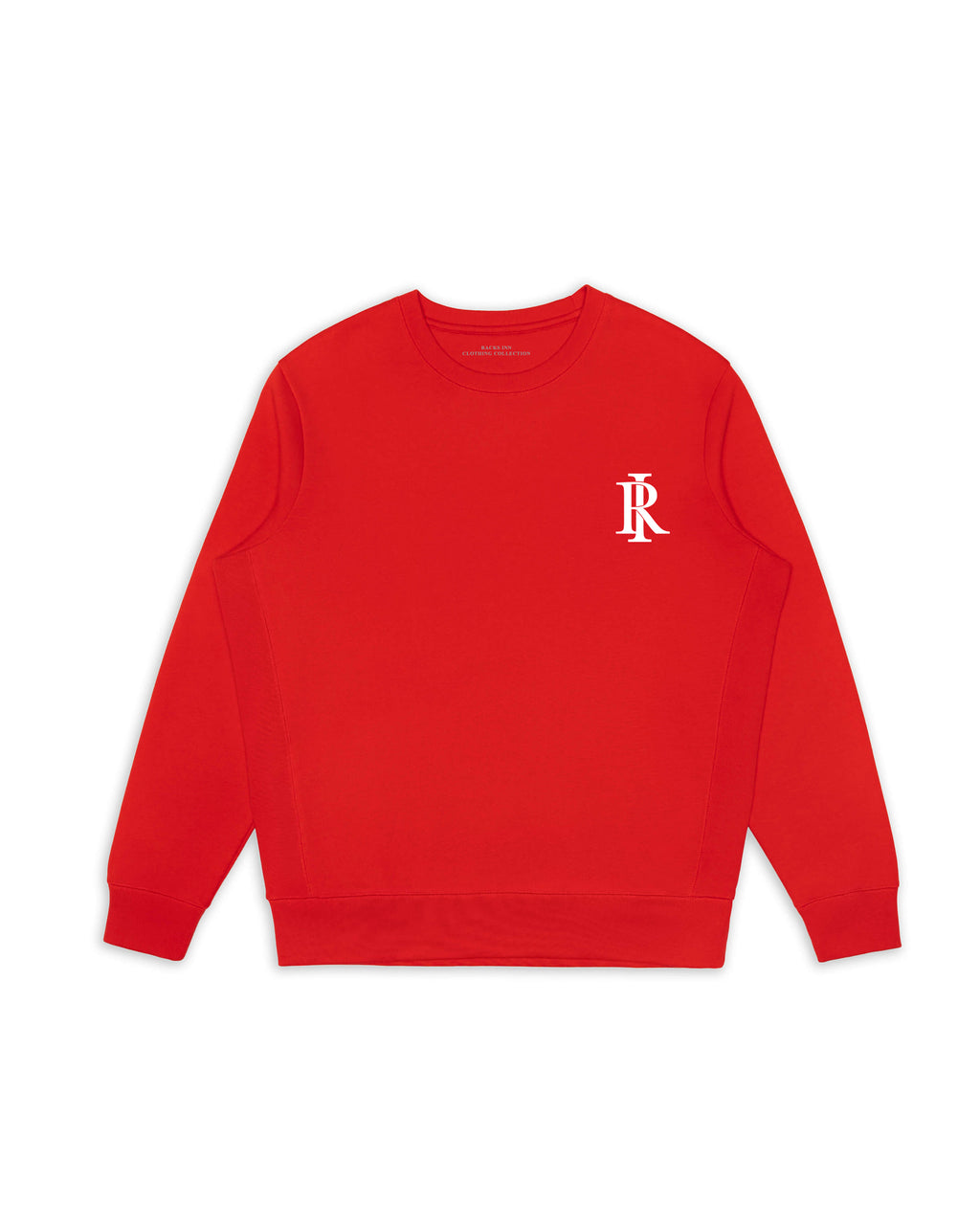 Monogram Crewneck - Red