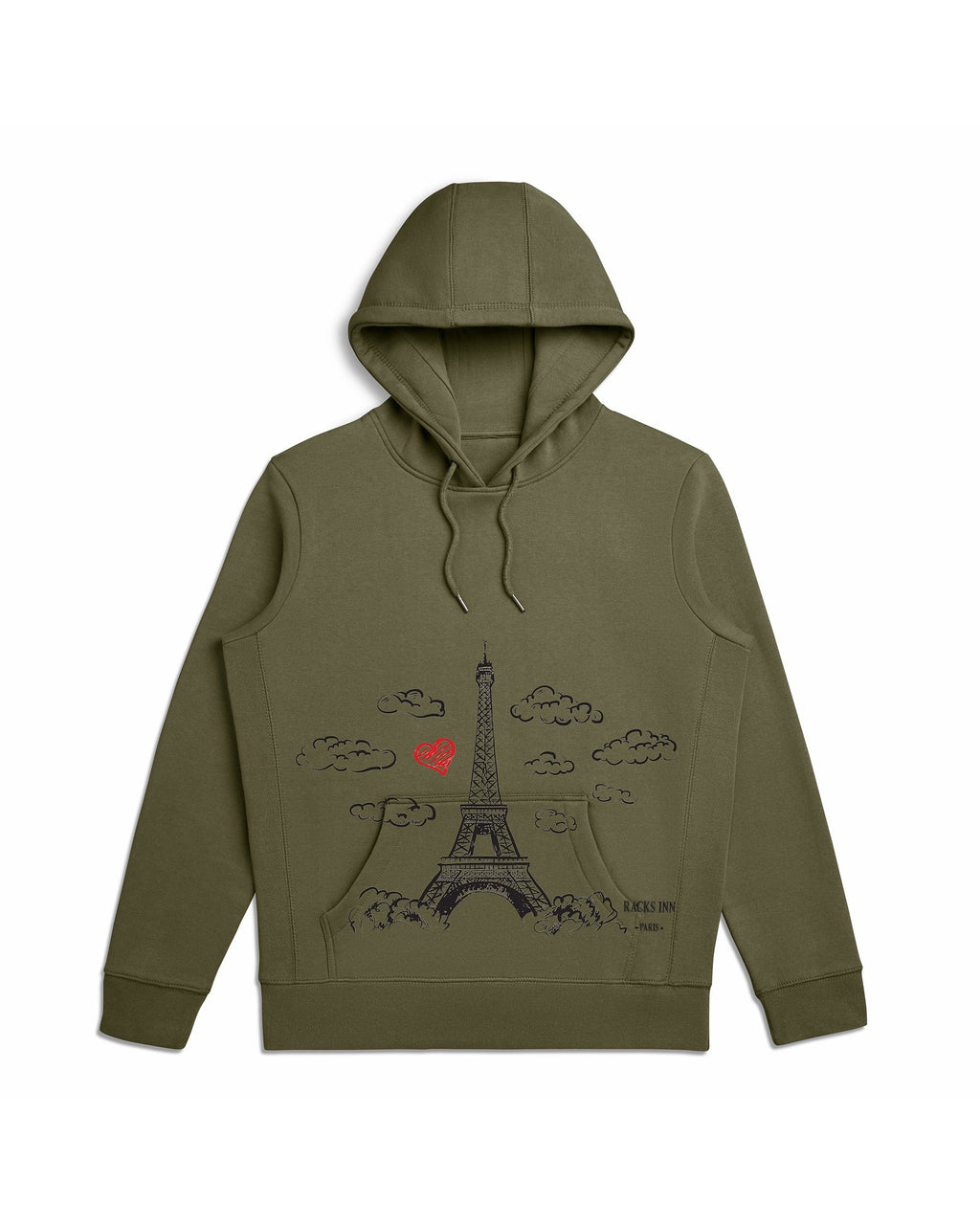 Racks Tower Hoodie - Olive