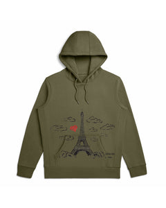 Racks Tower Hoodie - Olive