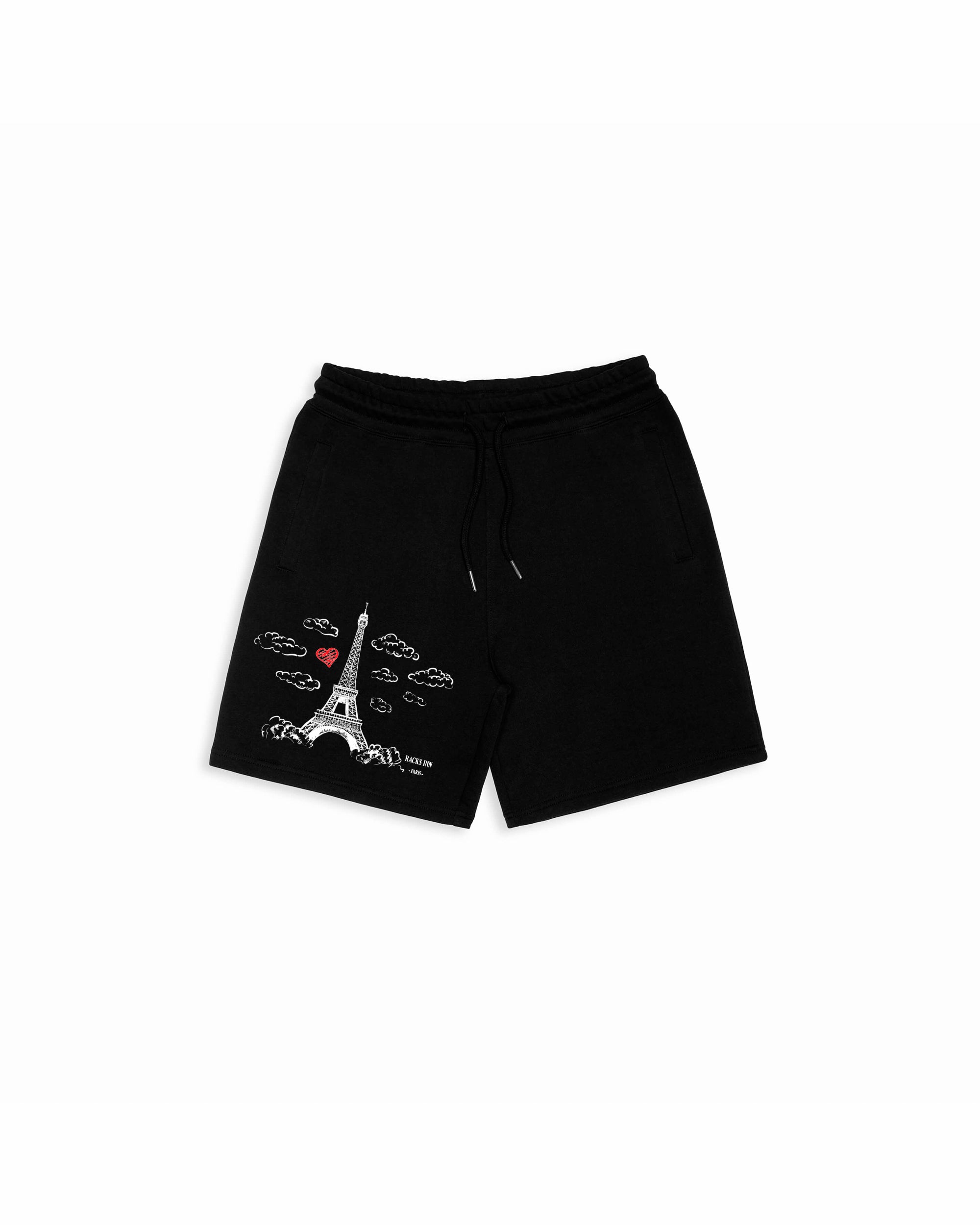 Racks inn Tower Shorts - Black & White