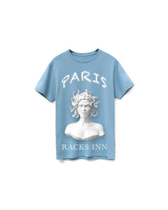 Racks Paris T-Shirt - Cloudy Blue