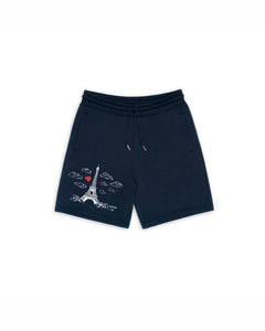 Racks inn Tower Shorts - Navy