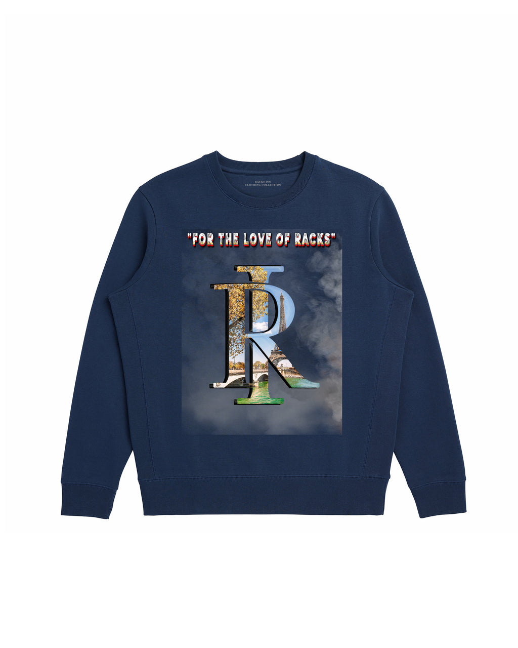 For The Love Crewneck - Navy