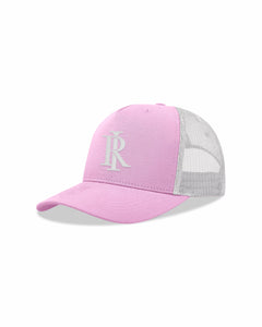 Monogram Trucker Hat - Pink