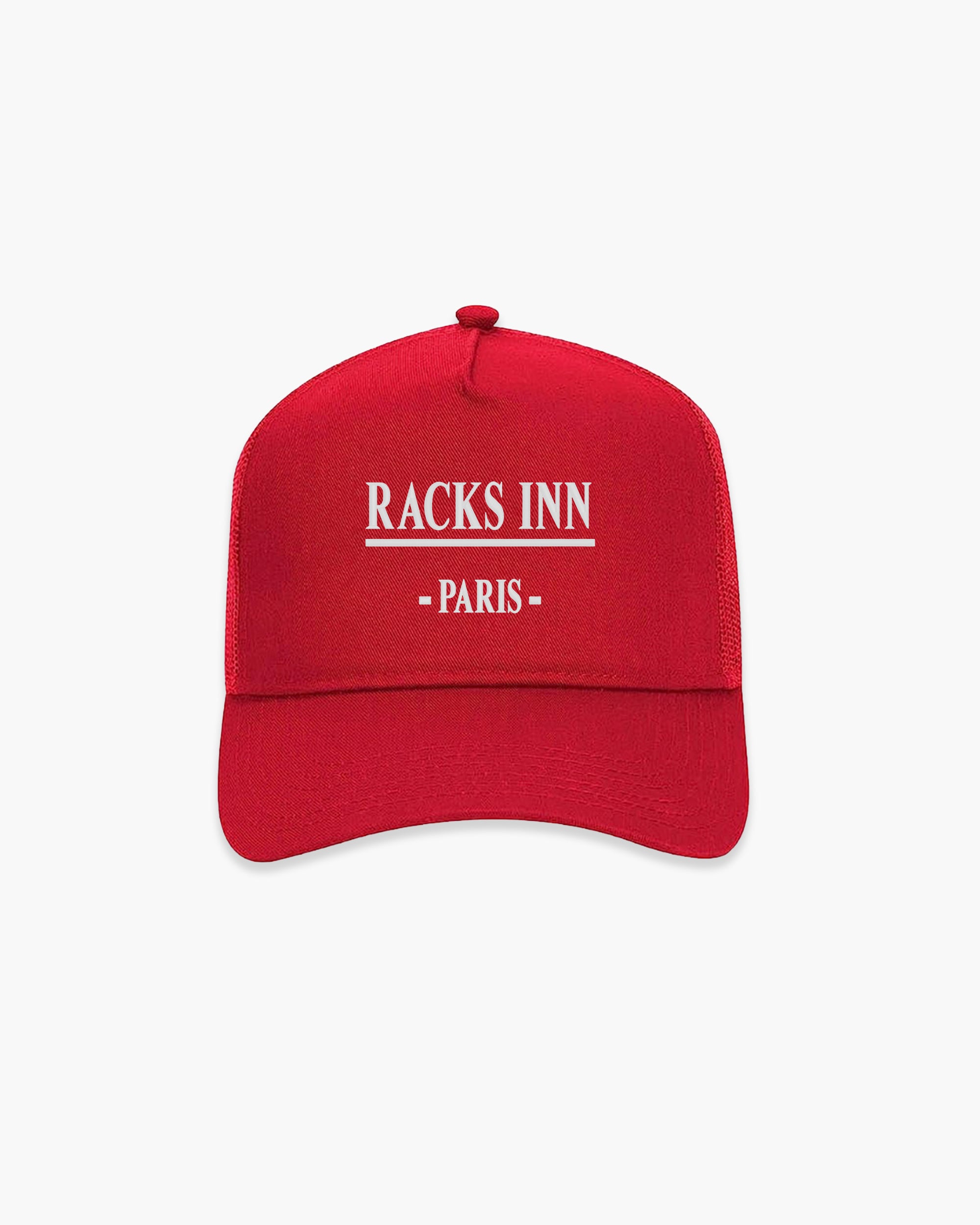 Paris Trucker Hat - Red
