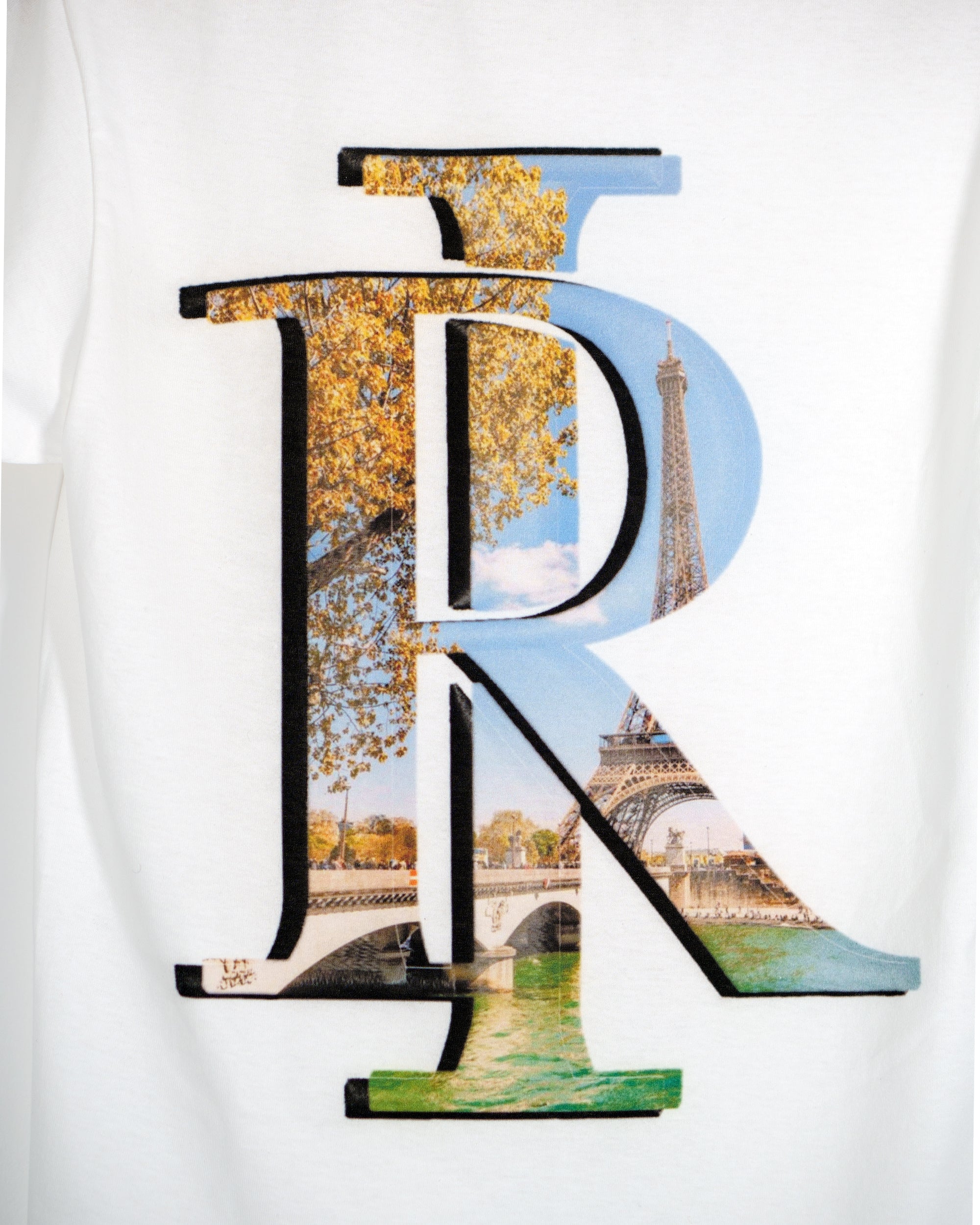 Racks Collar T-Shirt - White