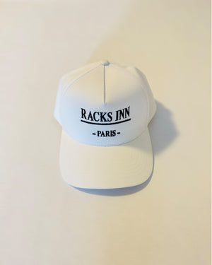 Paris Trucker Hat - White