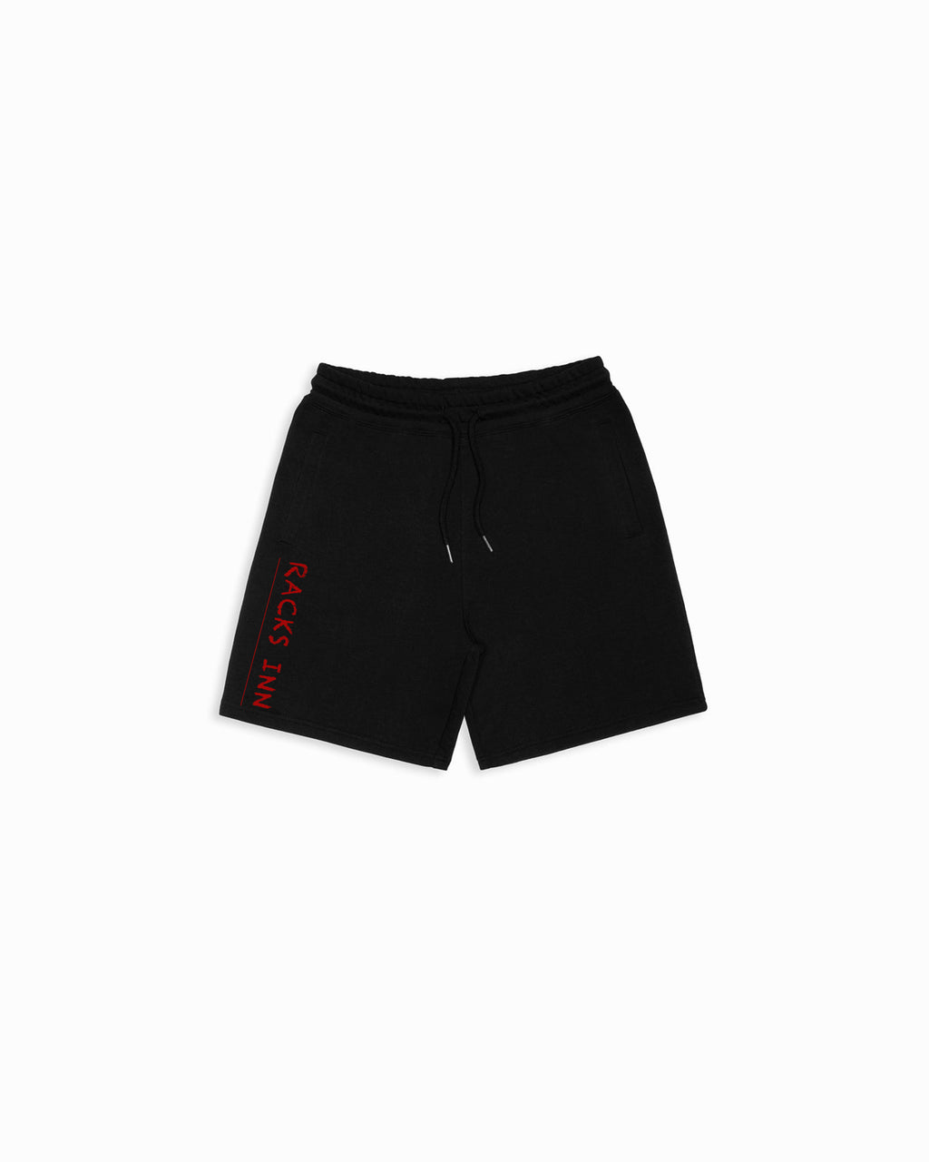 Powder Print Shorts - Black/Red