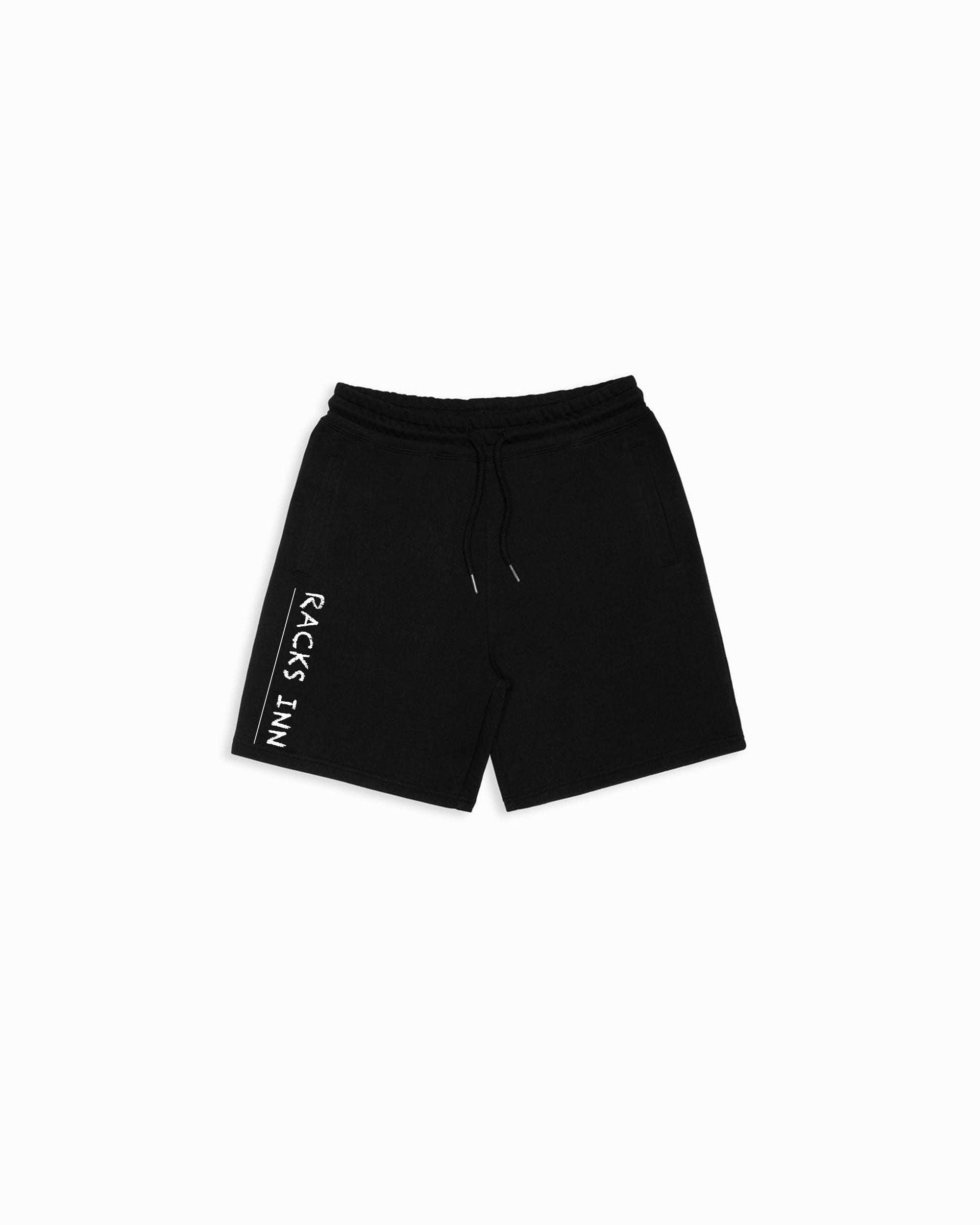 Powder Print Shorts - Black/White