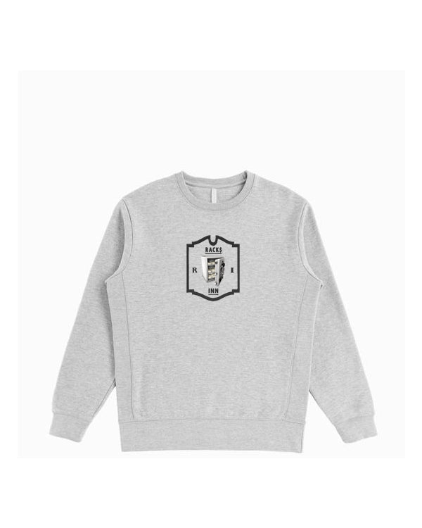 Money Vault Crewneck - Heather Grey