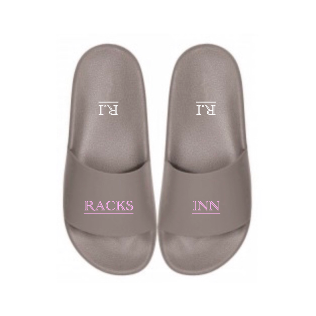 Euro Slides - Grey & pink
