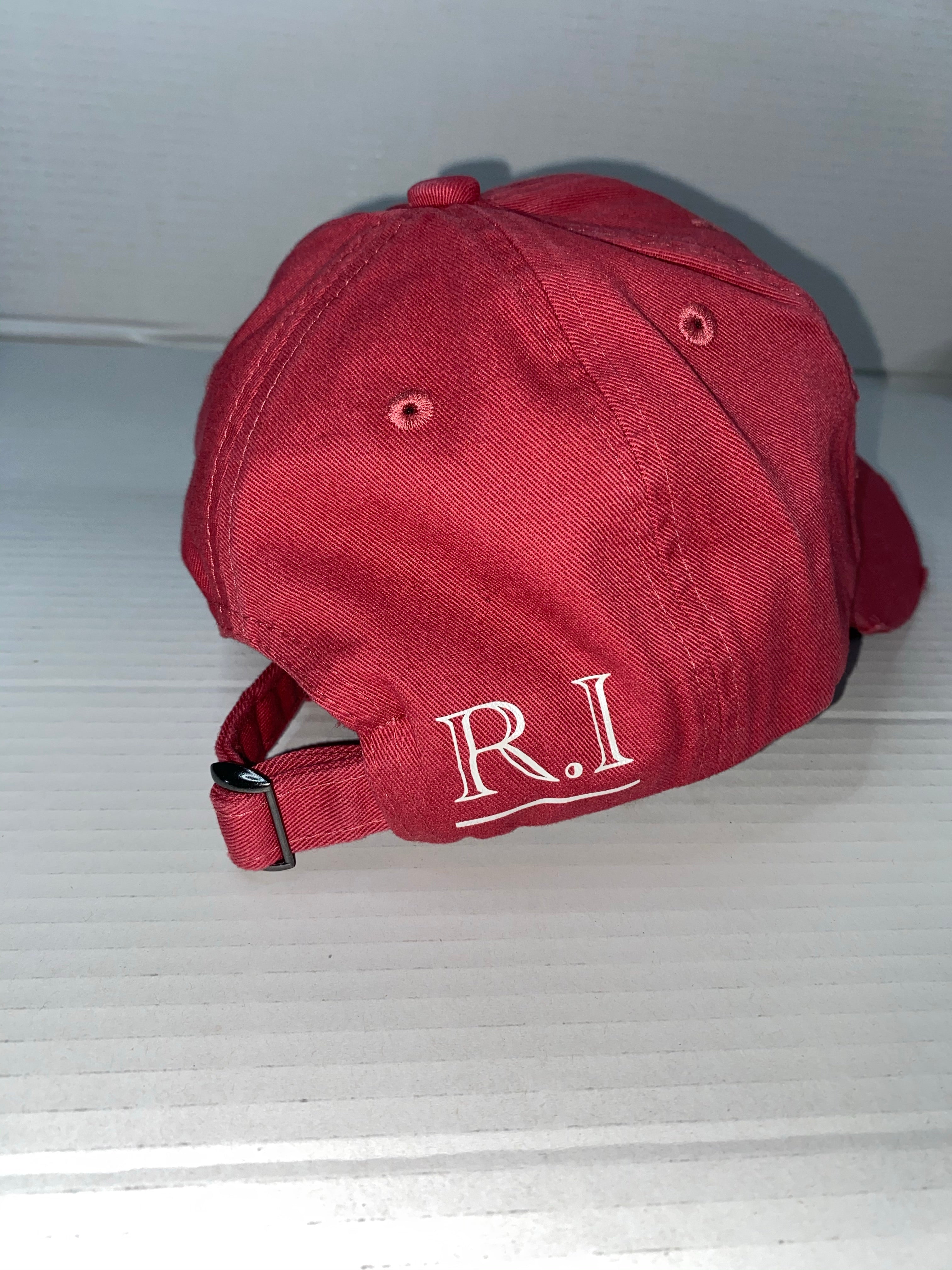 Euro Flex Distressed Hat - Dust Red