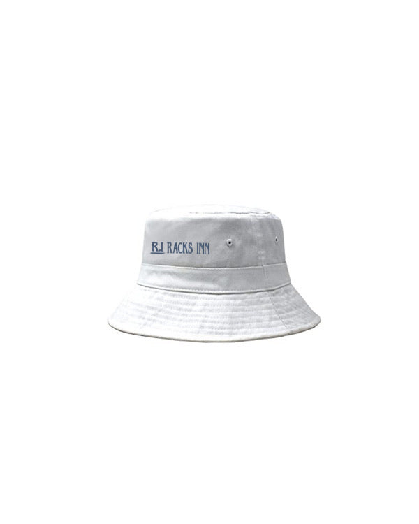 Signature Logo Bucket Hat - White