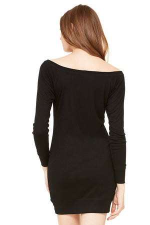 Women’s Lightweight Sweater Dress - Black