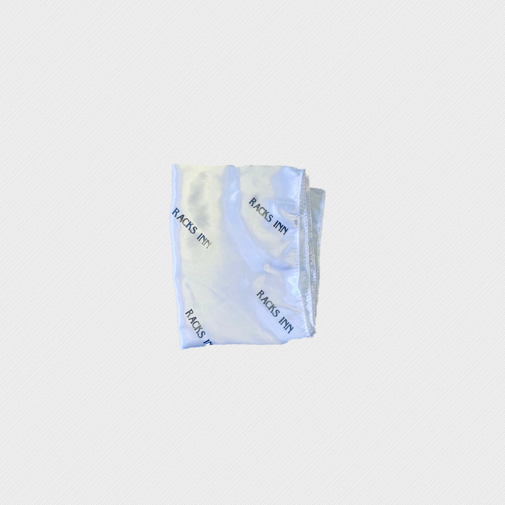 12” Silk Mini Scarf - Pearl White