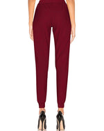 Women’s Premium French Terry Pants - Cranberry