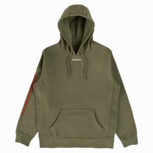 “For The Love” Pullover Hoodie - Military Olive