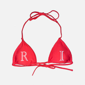 String Bikini Top - Red