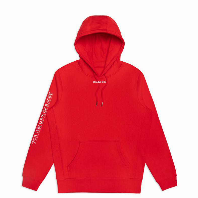 “For The Love” Pullover Hoodie - Red