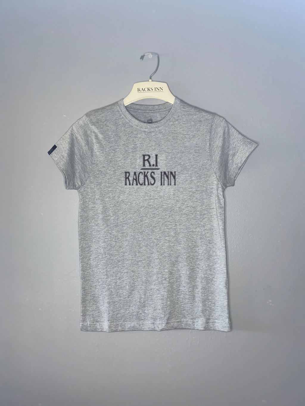 Kids Signature Logo T-Shirt - Heather Grey