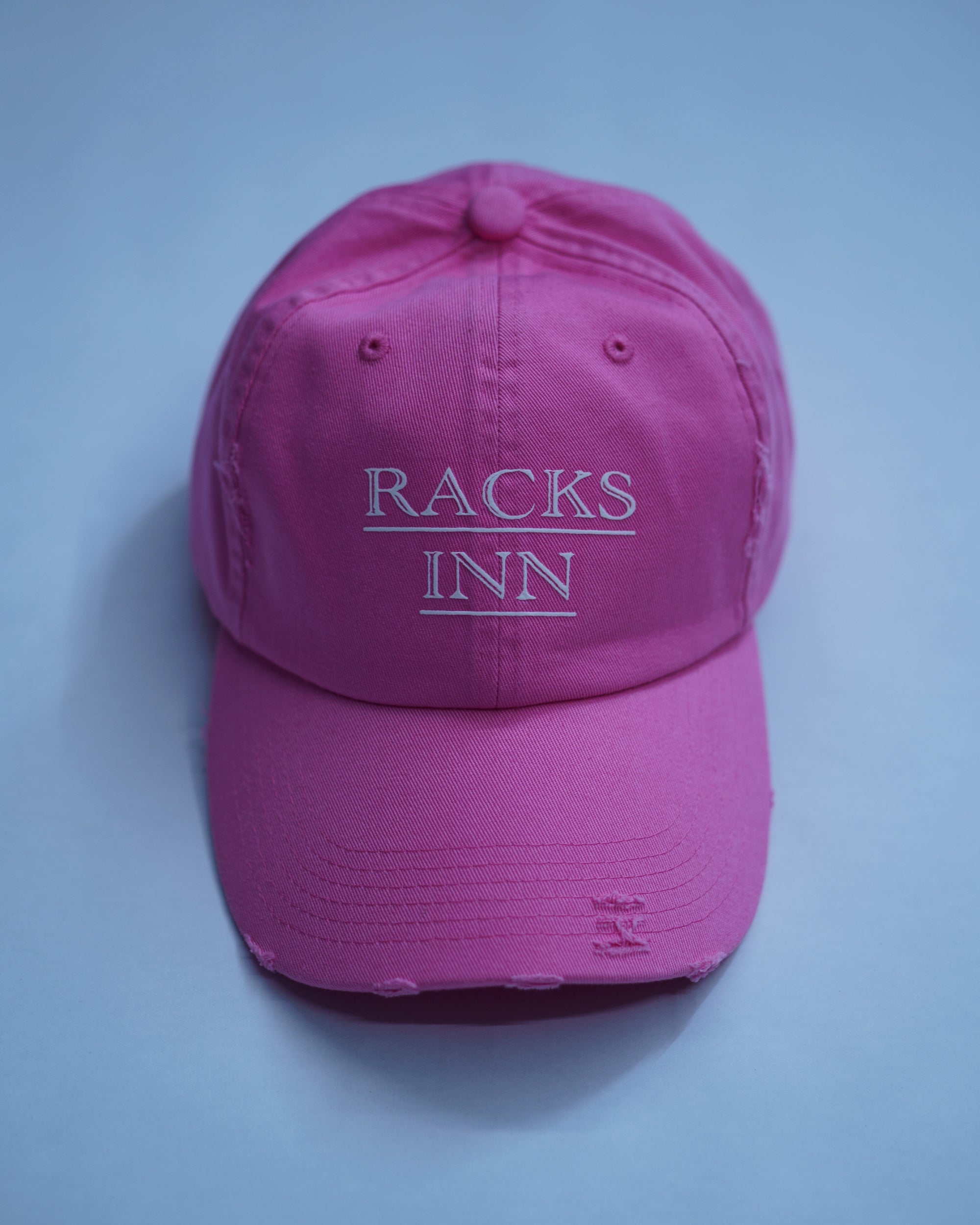 Euro Flex Distressed Hat - Lavender Pink