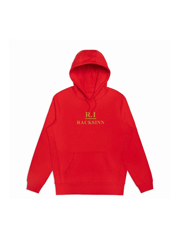 Signature Logo Pullover Hoodie - Red