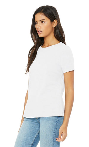 Women's Relaxed Jersey Short Sleeve Tee - White