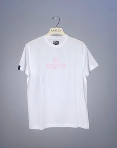 Signature Logo T-Shirt - White/Lav