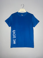 Powder Print T-Shirt - French Blue