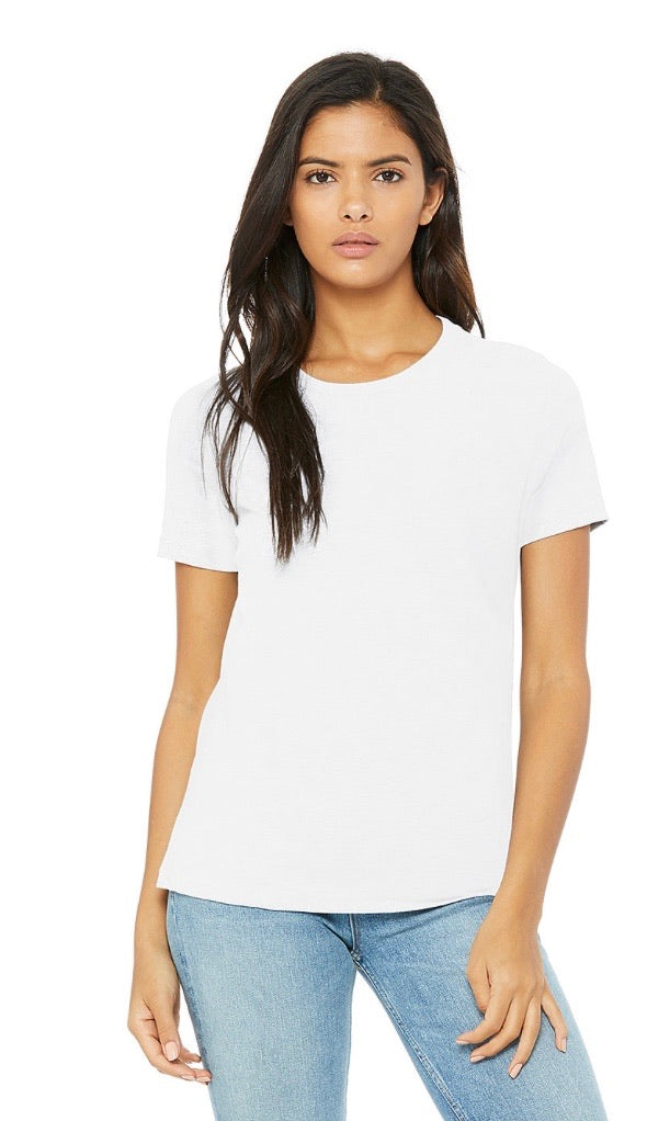 Women's Relaxed Jersey Short Sleeve Tee - White