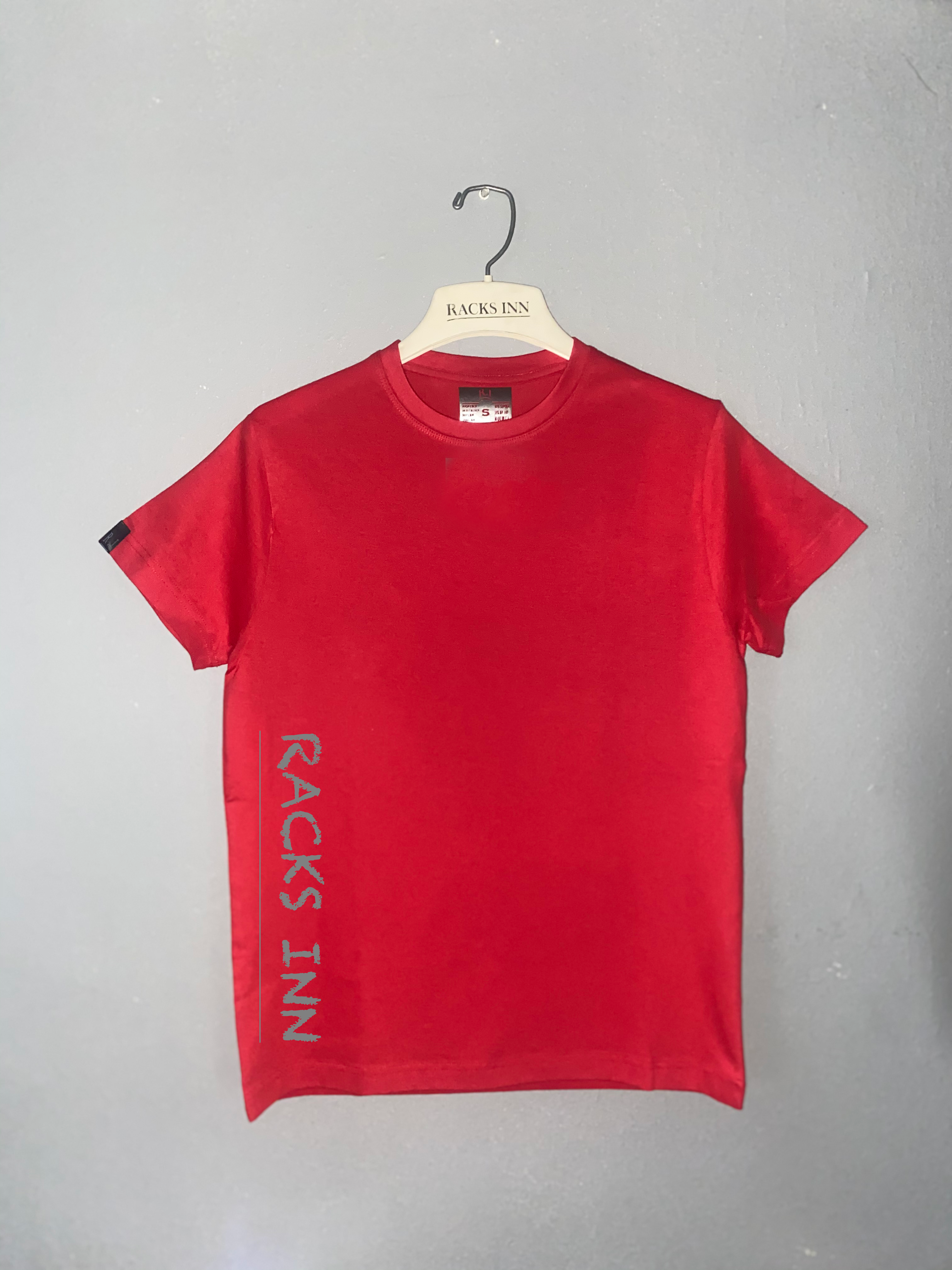 Powder Print T-Shirt - Cranberry