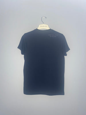 Powder Print T-Shirt - Black Out