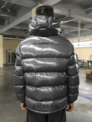 R.I Goose Jacket (Detachable Hood) - Metallic