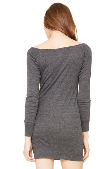 Women’s Lightweight Sweater Dress - Dark Grey