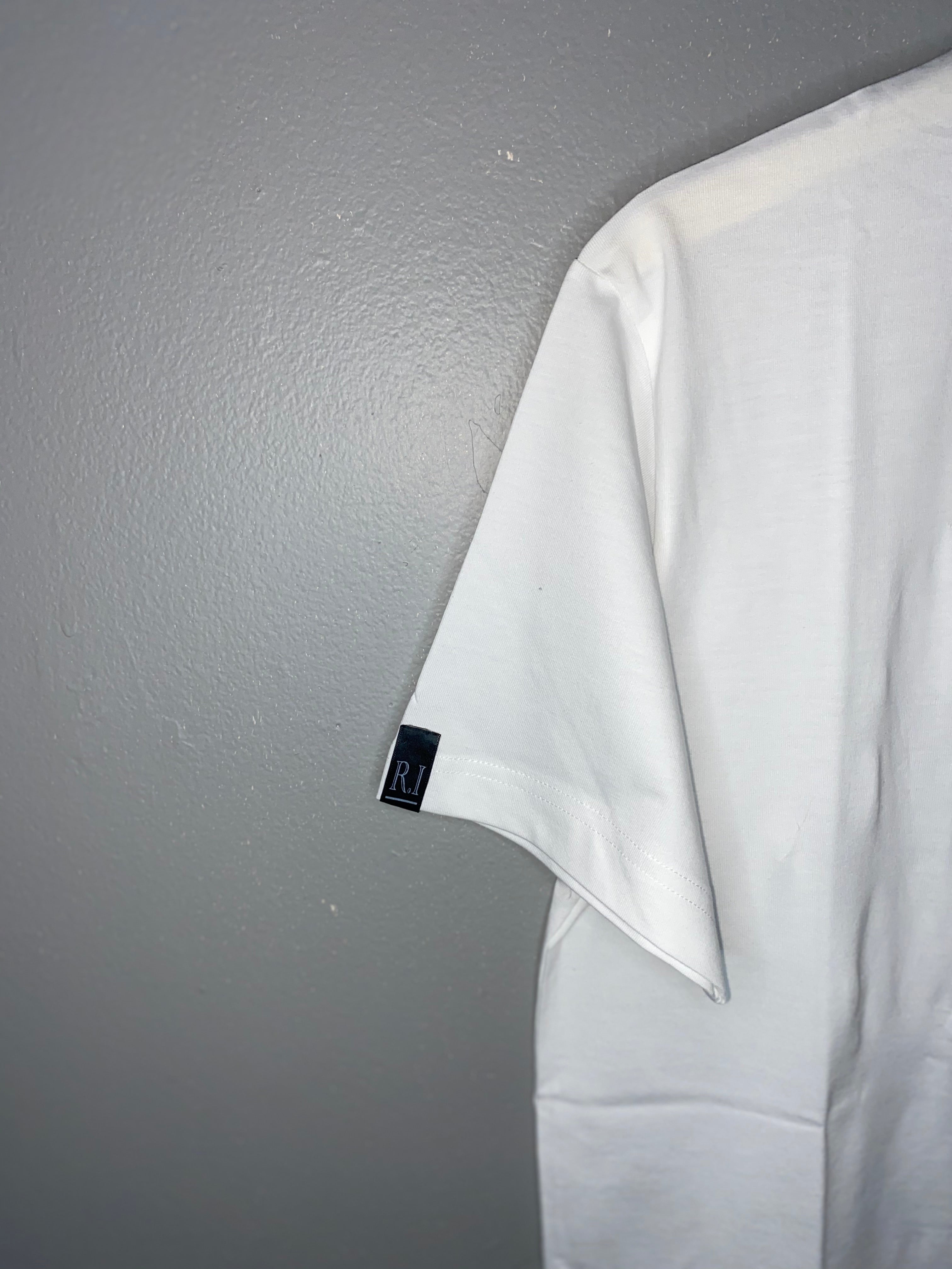 Signature Logo T-Shirt - White/Lav