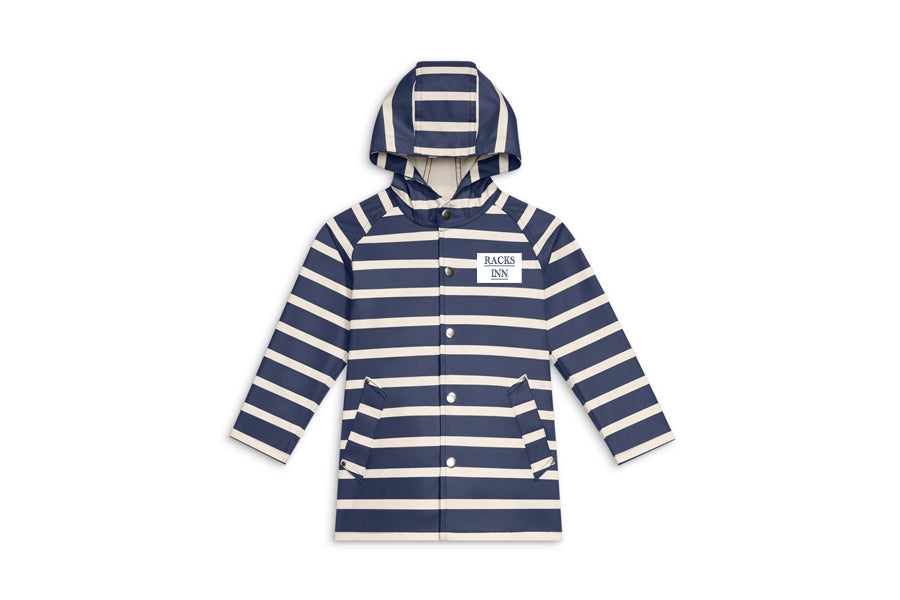 Kids Stripe Raincoat